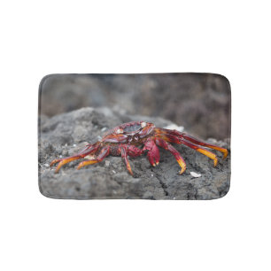Alfombrilla De Baño Cangrejo de roca roja