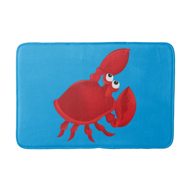 Alfombrilla De Baño cangrejo personalizado (Anverso)