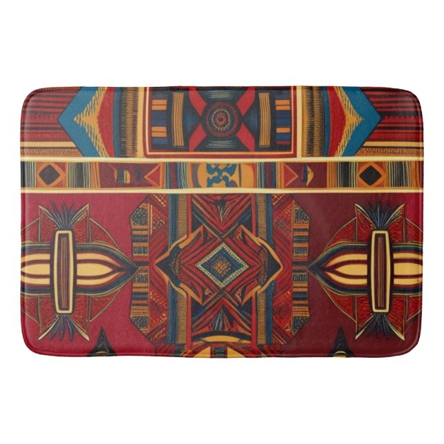 Alfombrilla De Baño Canvas africanas (Anverso)