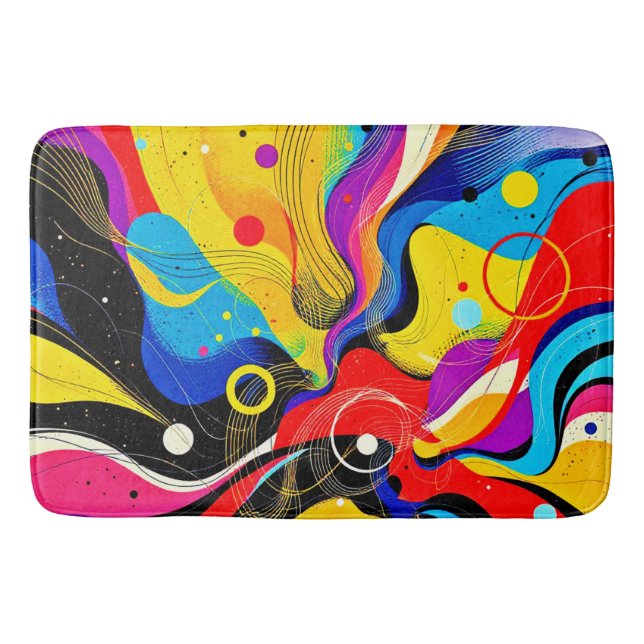 Alfombrilla De Baño Caos en el arte de la armonía (Anverso)