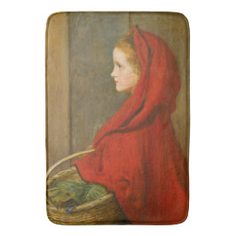 Alfombrilla De Baño Caperucita Roja (por John Everett Millais)