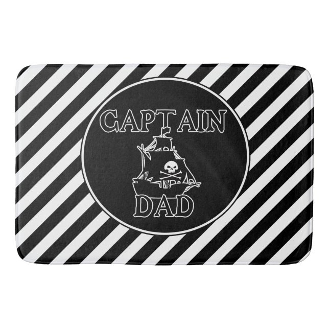 Alfombrilla De Baño Capitán Papá - Ghostly Galleon Bath Mat (Anverso)
