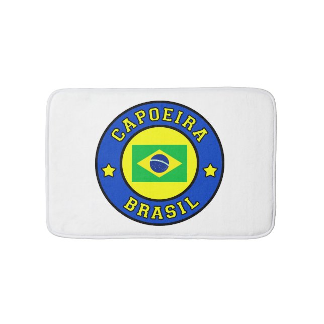 Alfombrilla De Baño Capoeira Brasil (Anverso)