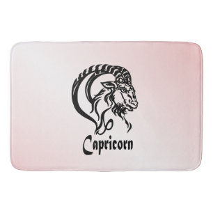 Alfombrilla De Baño Capricornio la Cabra de Mar Zodiaco