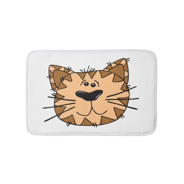 Alfombrilla De Baño Cara de Gato (Anverso)