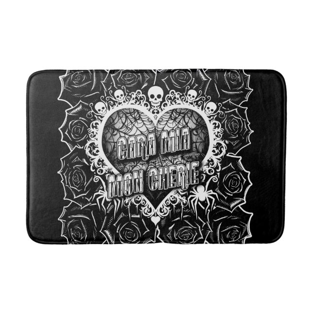 Alfombrilla De Baño Cara Mia, Mon Cherie (Anverso)