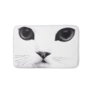 Alfombrilla De Baño Características de la cara del gatito