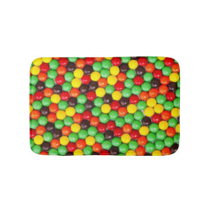 Alfombrilla De Baño Caramelos coloridos