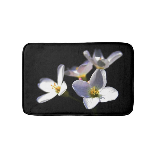 Alfombrilla De Baño Cardamine Pratensis Flores bmcna (Anverso)