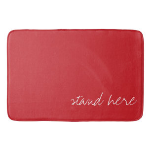 Alfombrilla De Baño Cardenal rojo personalizado