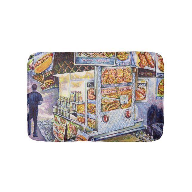 Alfombrilla De Baño Carga de trabajo artística extraordinaria (Anverso)