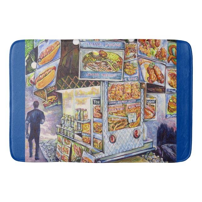 Alfombrilla De Baño Carga de trabajo artística extraordinaria (Anverso)