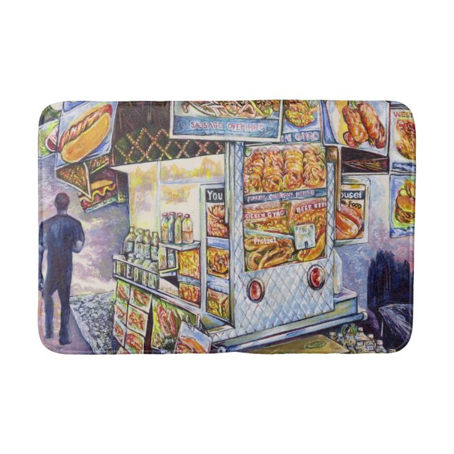 Alfombrilla De Baño Carga de trabajo artística extraordinaria (Anverso)