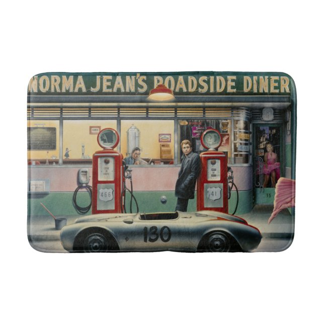 Alfombrilla De Baño Carretera 2 del destino (Anverso)