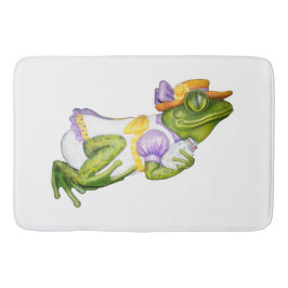Alfombrilla De Baño Carrusel Animal Frog Photo Bath Mat