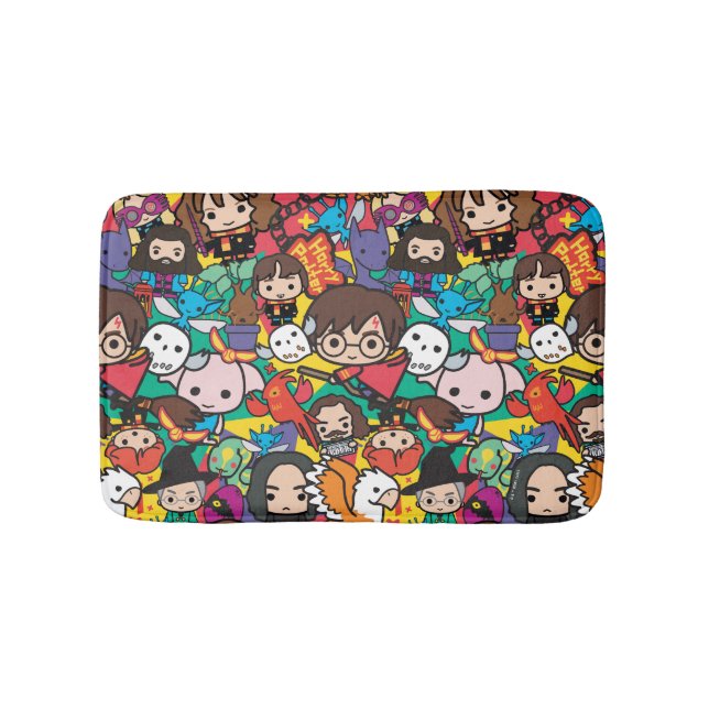 Alfombrilla De Baño Cartoon Harry Potter Character Toss Pattern (Anverso)
