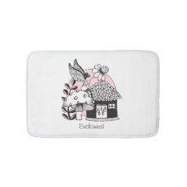 Alfombrilla De Baño Casa De Hadas Y De Hadas Encantadas