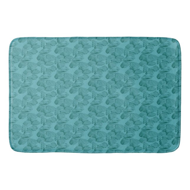 Alfombrilla De Baño Cascos marinos en Aqua Bath Mat (Anverso)