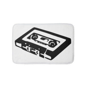 Alfombrilla De Baño Cassette de audio