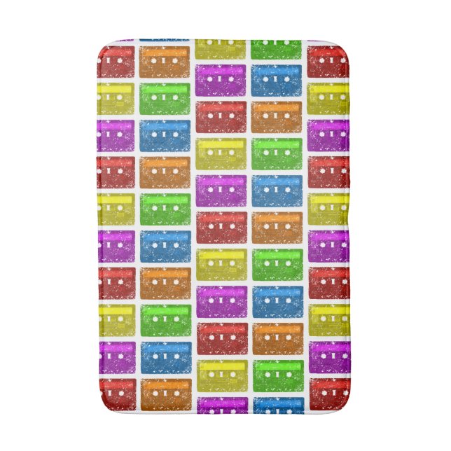 Alfombrilla De Baño Cassette, soy tan viejo (Frente vertical)
