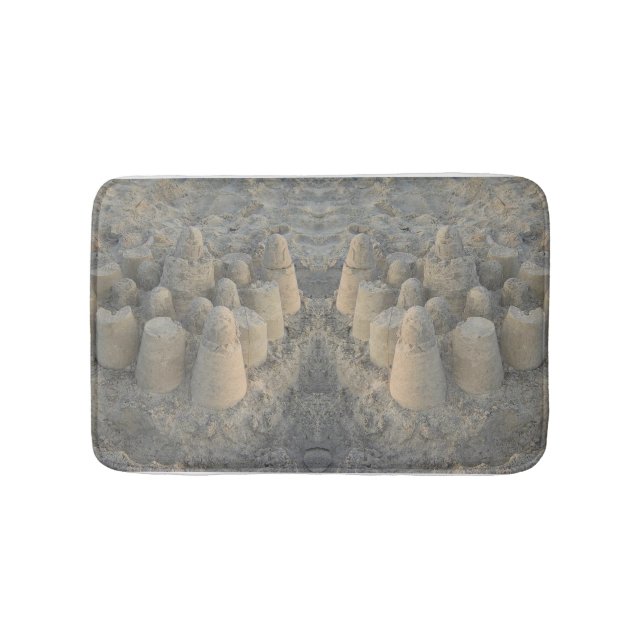 Alfombrilla De Baño castillo de arena soñador (Anverso)