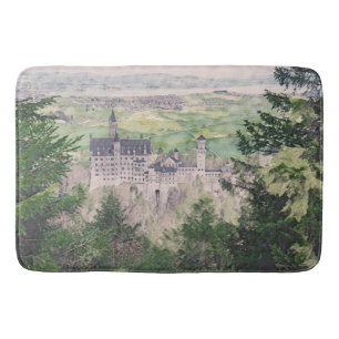 Alfombrilla De Baño Castillo Retro Neuschwanstein en Alemania