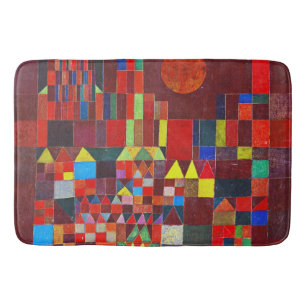 Alfombrilla De Baño Castle y Sun, Paul Klee