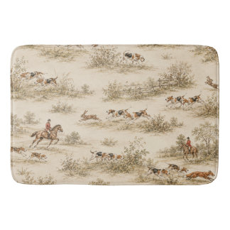Alfombrilla De Baño Caza Tradicional con Foxhound