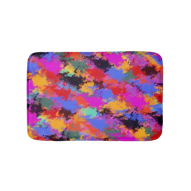 Alfombrilla De Baño Cebra pintada (Anverso)