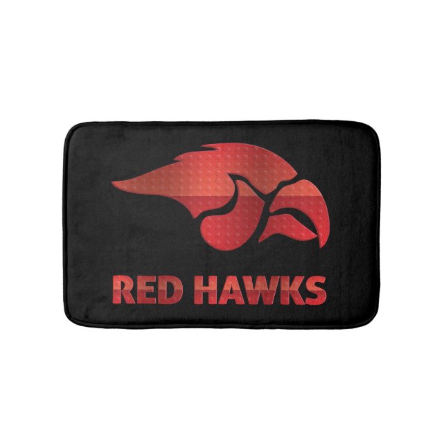 Alfombrilla De Baño Cedar Springs Red Hawks #5 (Anverso)