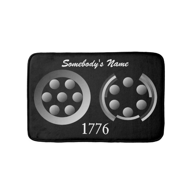 Alfombrilla De Baño Centesimal 1776 por Kenneth Yoncich (Anverso)