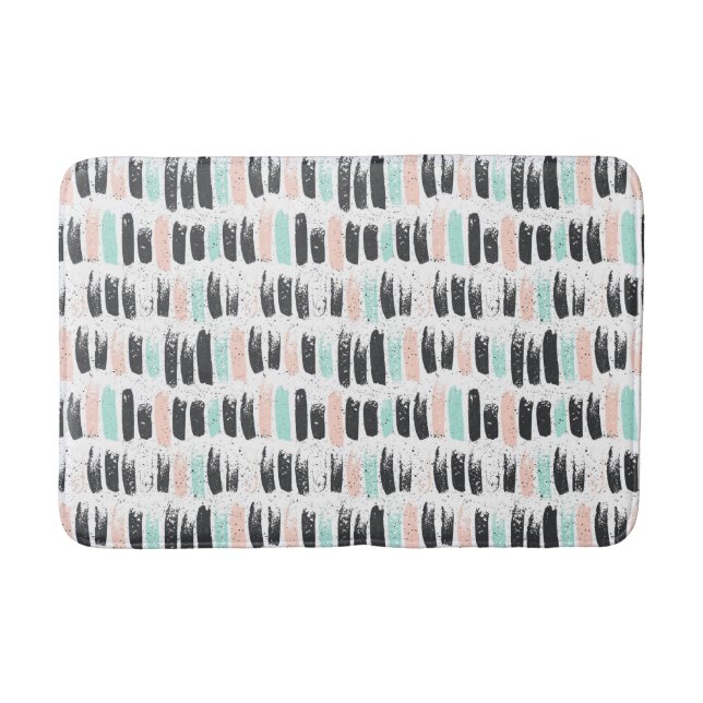 Alfombrilla De Baño Cepillos y modelo de los movimientos de la tinta (Anverso)