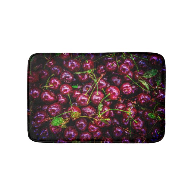 Alfombrilla De Baño Cerezas (Anverso)