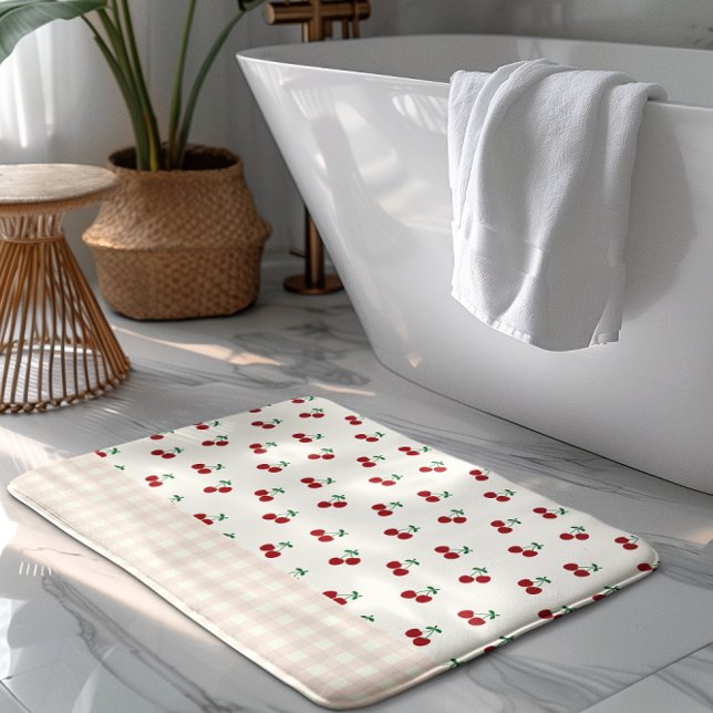 Alfombrilla De Baño Cerezas (Subido por el creador)
