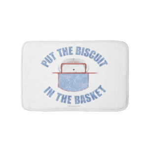 Alfombrilla De Baño Cesta de la galleta (hockey)