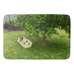 Alfombrilla De Baño Charlie, el tiempo de baño de Fox Terrier, Bathmat