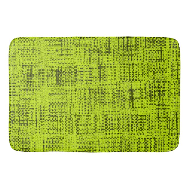 Alfombrilla De Baño Chartreuse Tweed (Anverso)