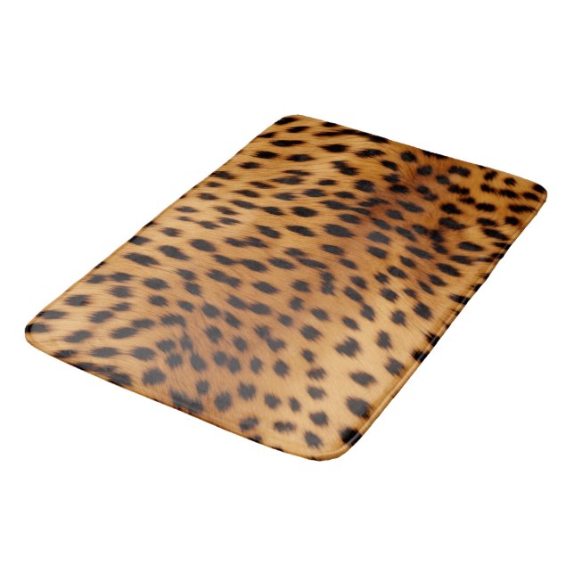 Alfombrilla De Baño Cheetah Animal Fur (Angular)