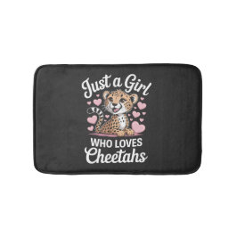 Alfombrilla De Baño Cheetah Funny Quote 