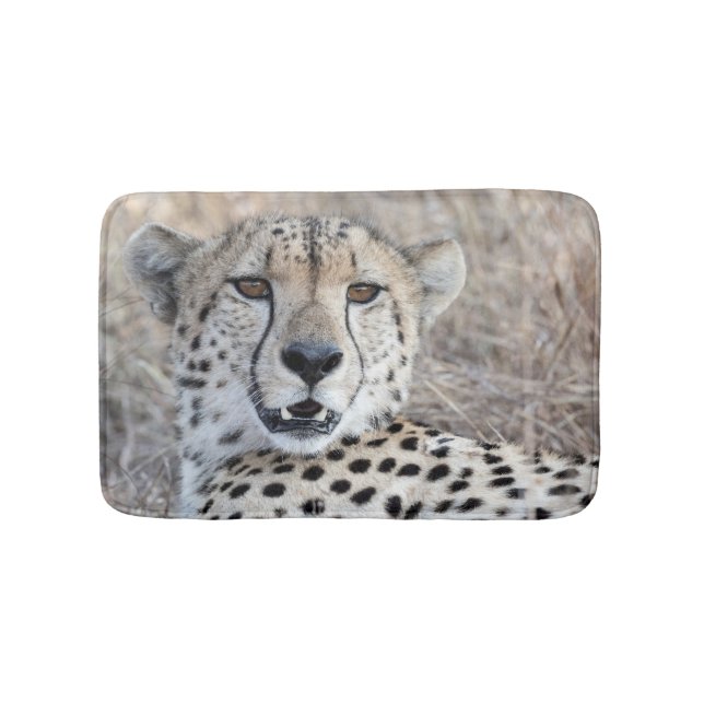 Alfombrilla De Baño Cheetah Portrait (Anverso)