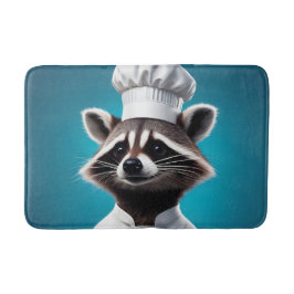 Alfombrilla De Baño Chef Raccoon