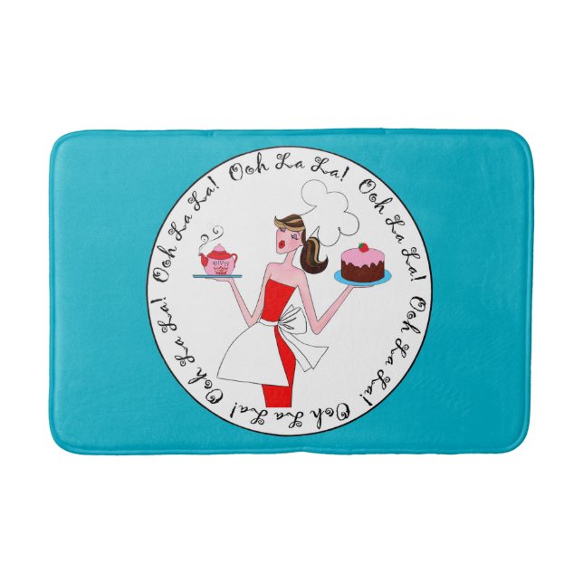 Alfombrilla De Baño "Chefista" DIVA Rug (Anverso)