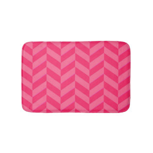 Alfombrilla De Baño Chevron Tribal Zig Zag Stripes Patrón moderno