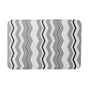 Alfombrilla De Baño Chevron vertical moderno con cualquier color