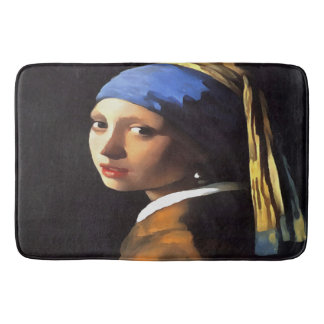 Alfombrilla De Baño Chica de Perla tras Johannes Vermeer
