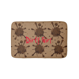 Alfombrilla De Baño Chica sucio Thunder_Cove