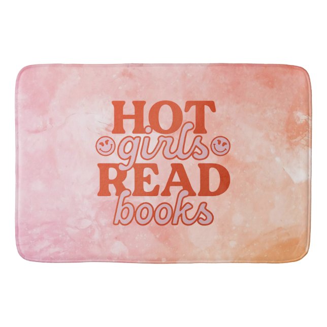 Alfombrilla De Baño Chicas Calientes Leen Libros (Anverso)