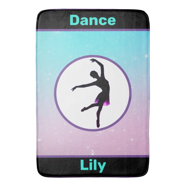 Alfombrilla De Baño Chicas de danza (Frente vertical)