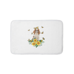 Alfombrilla De Baño Chicas Mujeres Mamá Cavalier King Charles Spaniel