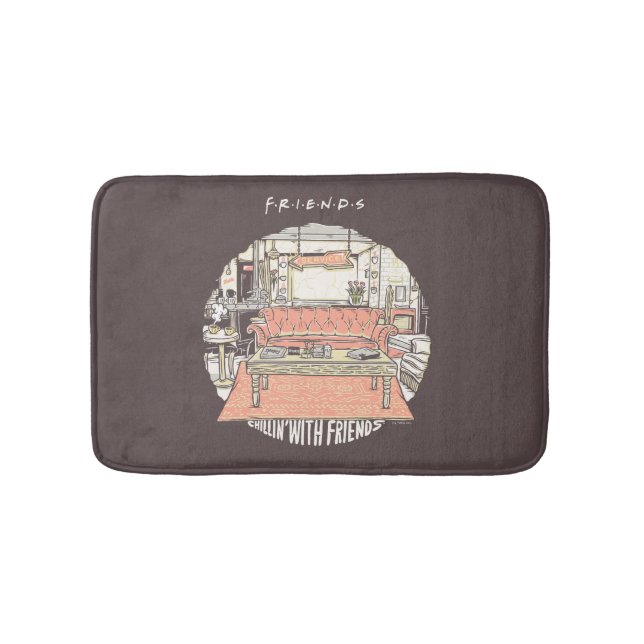 Alfombrilla De Baño Chillin' con Personalizado FRIENDS™ (Anverso)